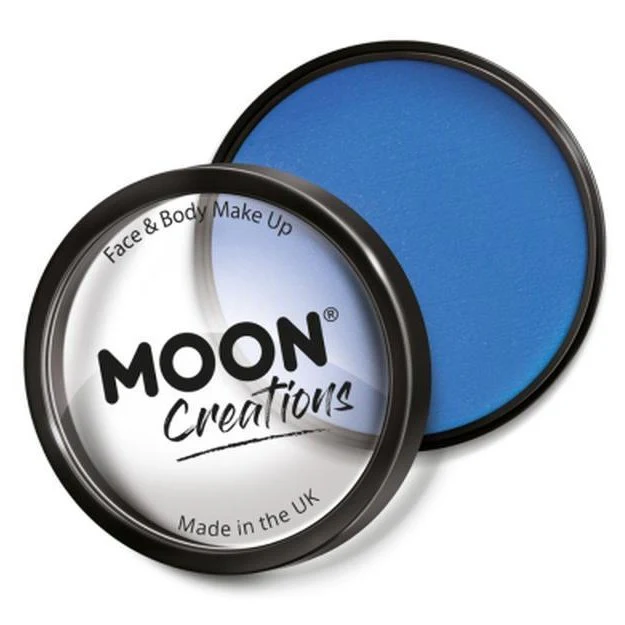 Moon Creations Pro Face Paint Cake Pot, Sky Blue - Image 2