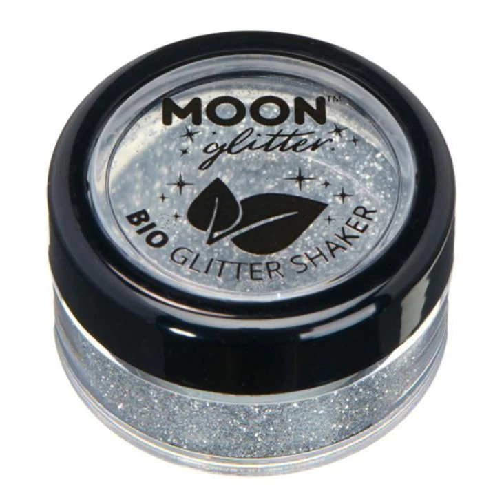 Moon Glitter Bio Glitter Shakers, Silver - Image 2