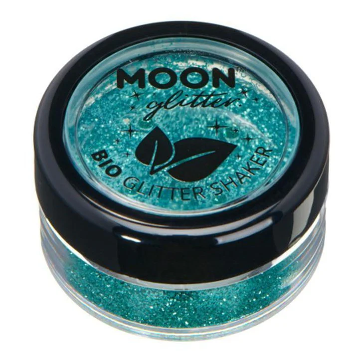 Moon Glitter Bio Glitter Shakers, Turquoise - Image 2