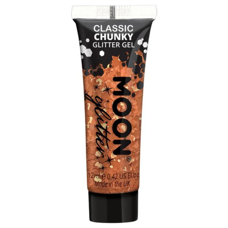Moon Glitter Classic Chunky Glitter Gel, Copper - Image 2