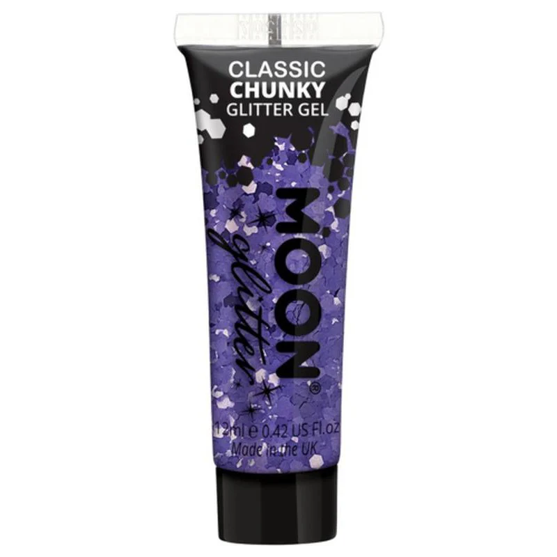 Moon Glitter Classic Chunky Glitter Gel, Lilac