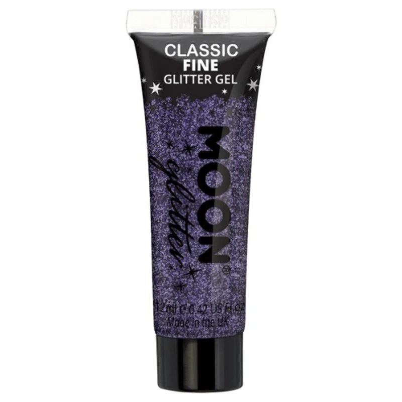 Moon Glitter Classic Fine Glitter Gel, Lilac