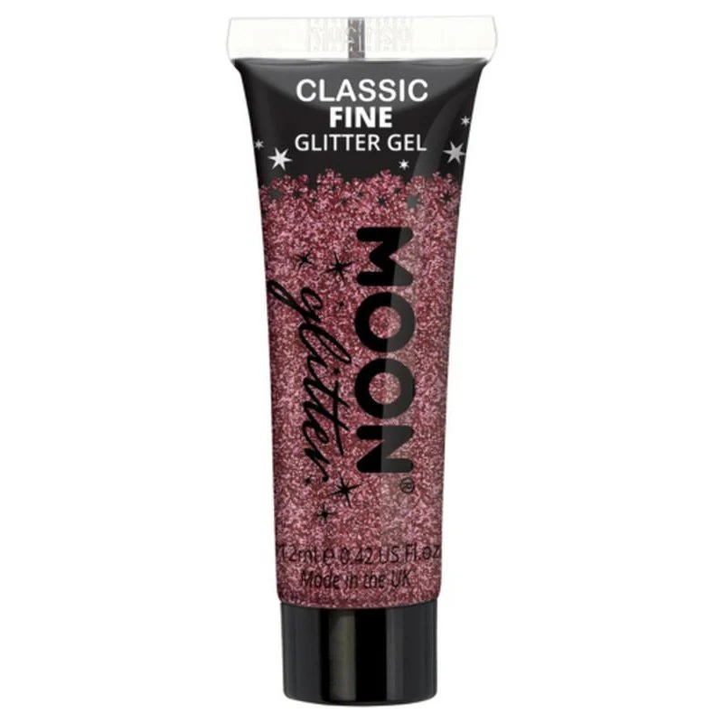 Moon Glitter Classic Fine Glitter Gel, Pink - Image 2