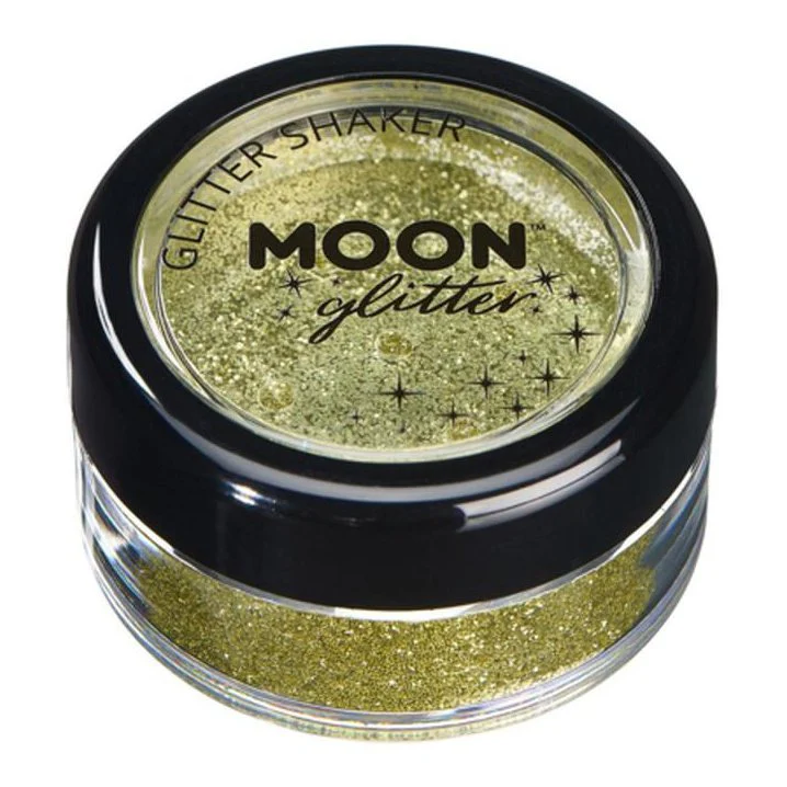 Moon Glitter Classic Fine Glitter Shakers, Gold - Image 2