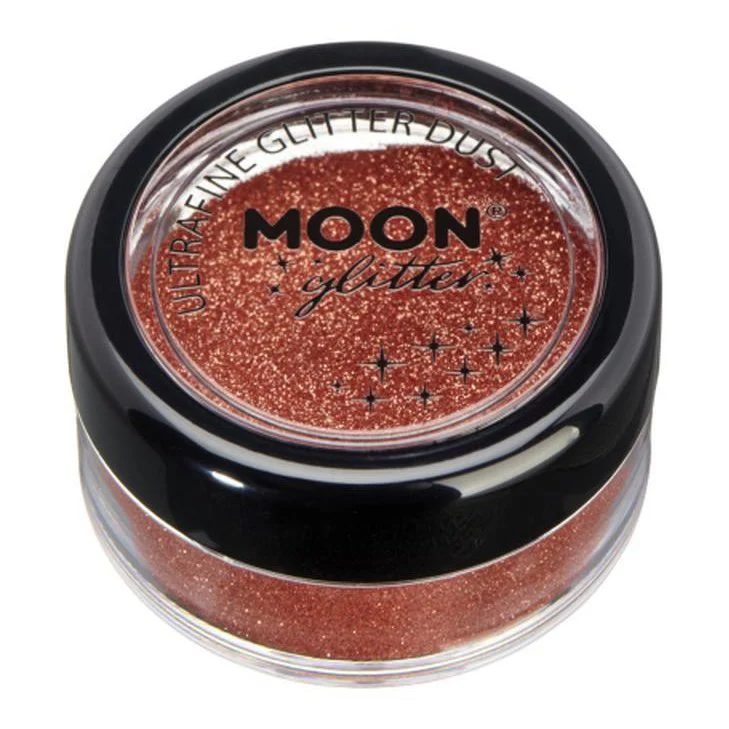 Moon Glitter Classic Ultrafine Glitter Dust, Copper Bronze