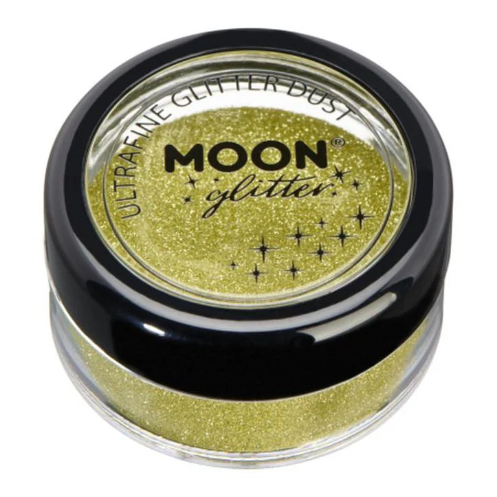 Moon Glitter Classic Ultrafine Glitter Dust, Gold - Image 2