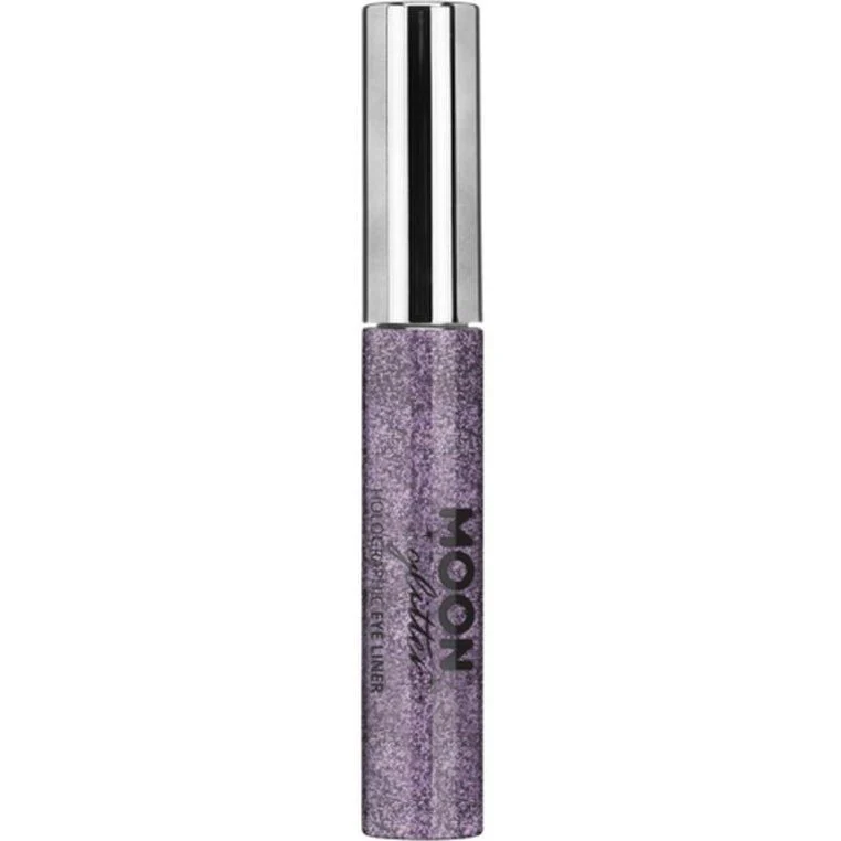 Moon Glitter Holographic Glitter Eye Liner, Purple - Image 2