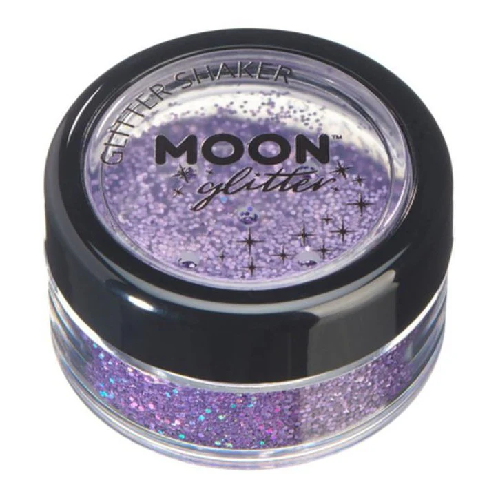 Moon Glitter Holographic Glitter Shakers, Purple