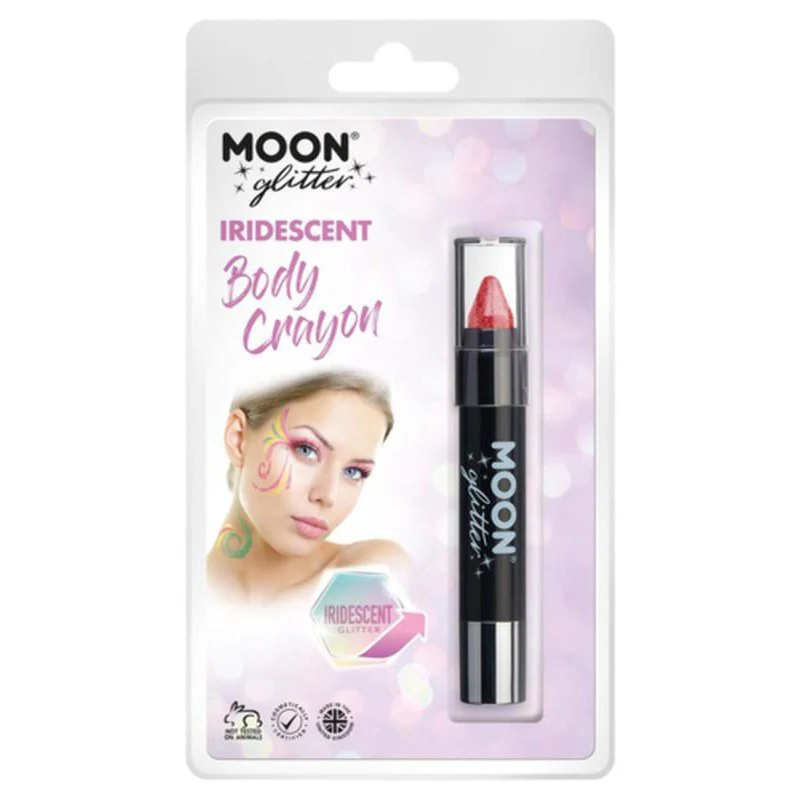 Moon Glitter Iridescent Body Crayons, Cherry - Image 3