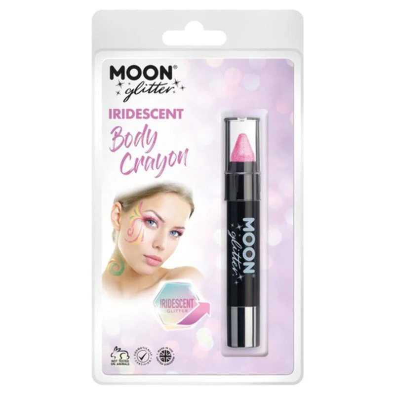 Moon Glitter Iridescent Body Crayons, Pink - Image 3