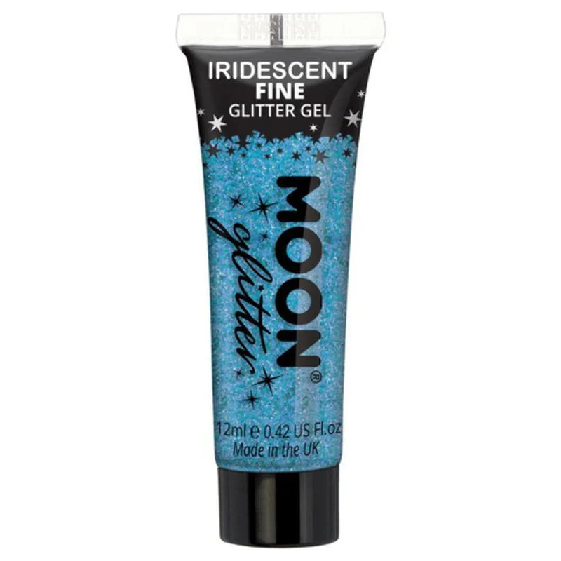 Moon Glitter Iridescent Glitter Gel, Blue