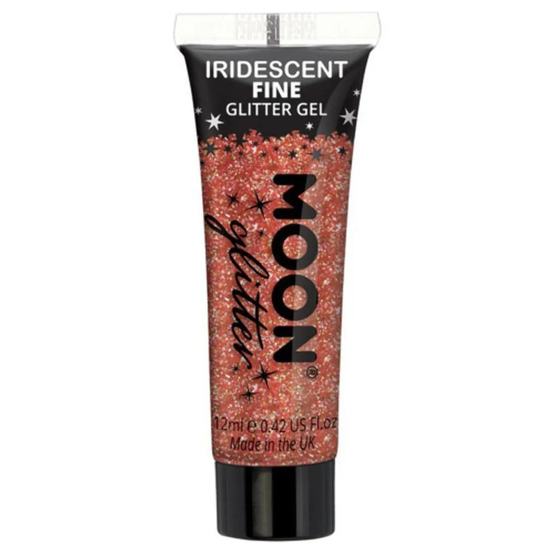 Moon Glitter Iridescent Glitter Gel, Cherry