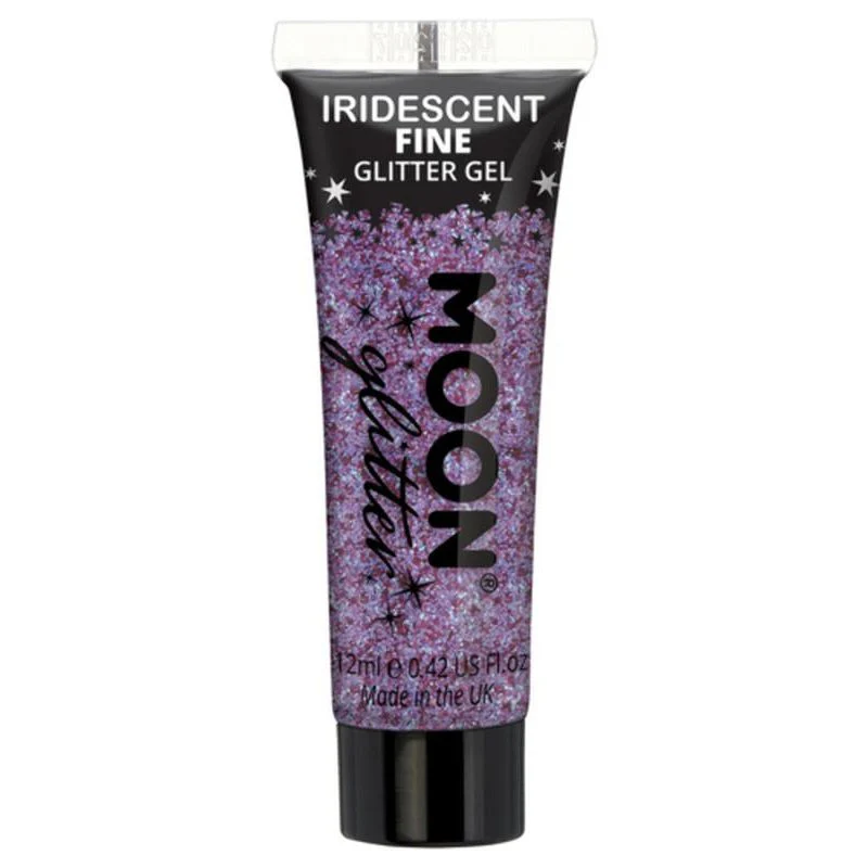 Moon Glitter Iridescent Glitter Gel, Purple - Image 2