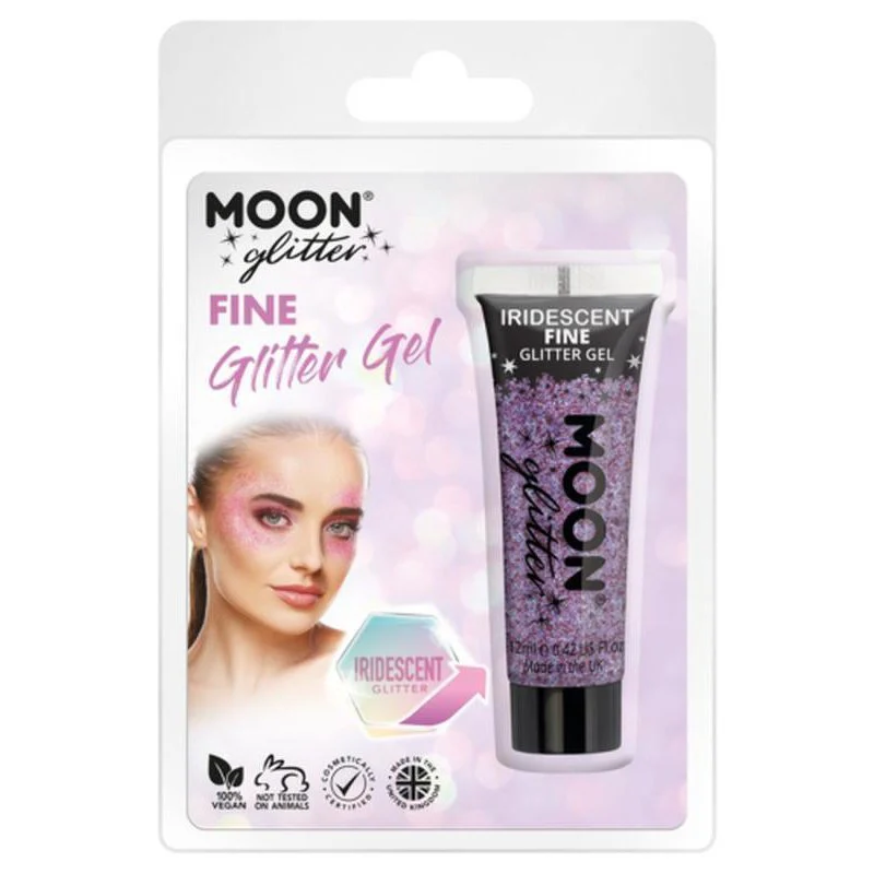 Moon Glitter Iridescent Glitter Gel, Purple - Image 3