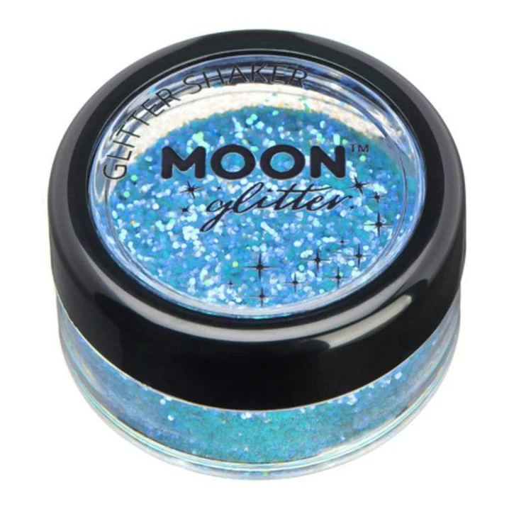 Moon Glitter Iridescent Glitter Shakers, Blue - Image 2