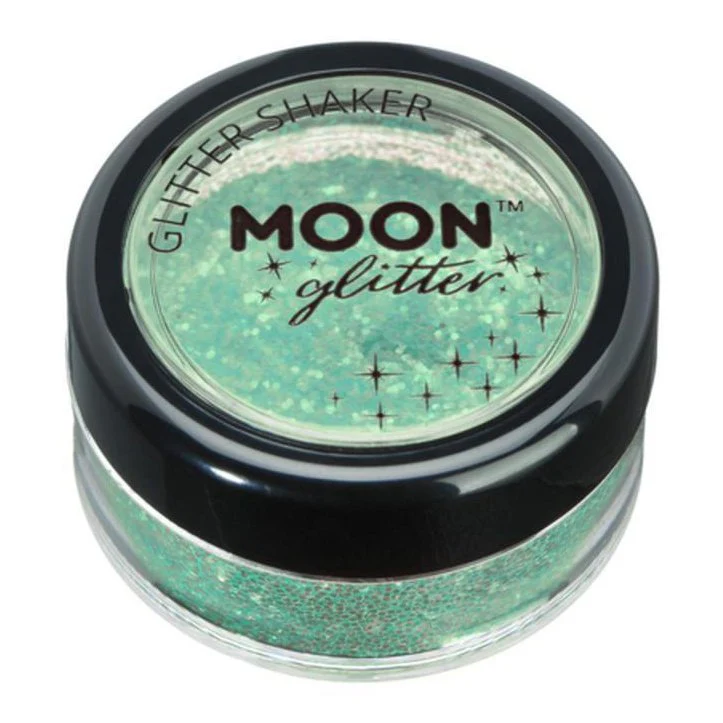 Moon Glitter Iridescent Glitter Shakers, Green - Image 2