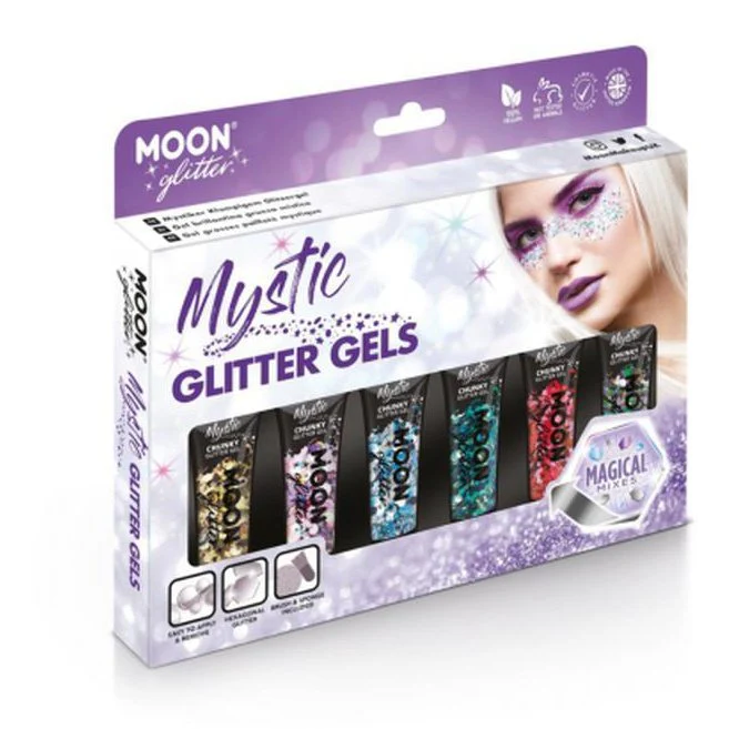 Moon Glitter Mystic Chunky Glitter Gel, Assorted