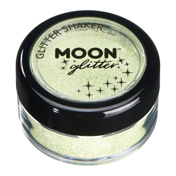 Moon Glitter Pastel Glitter Shakers, Mint - Image 2