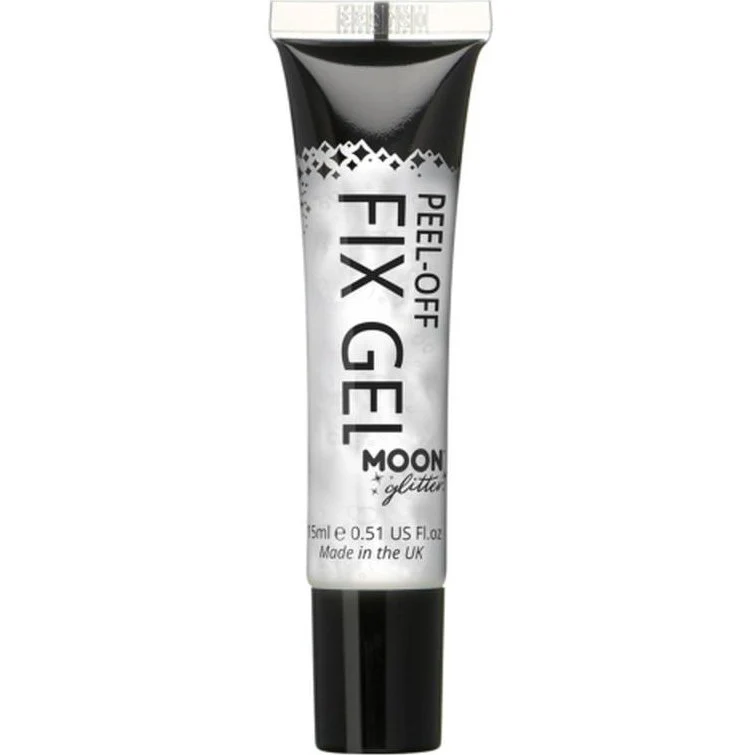 Moon Glitter Peel Off Glitter Fix Gel, Clear