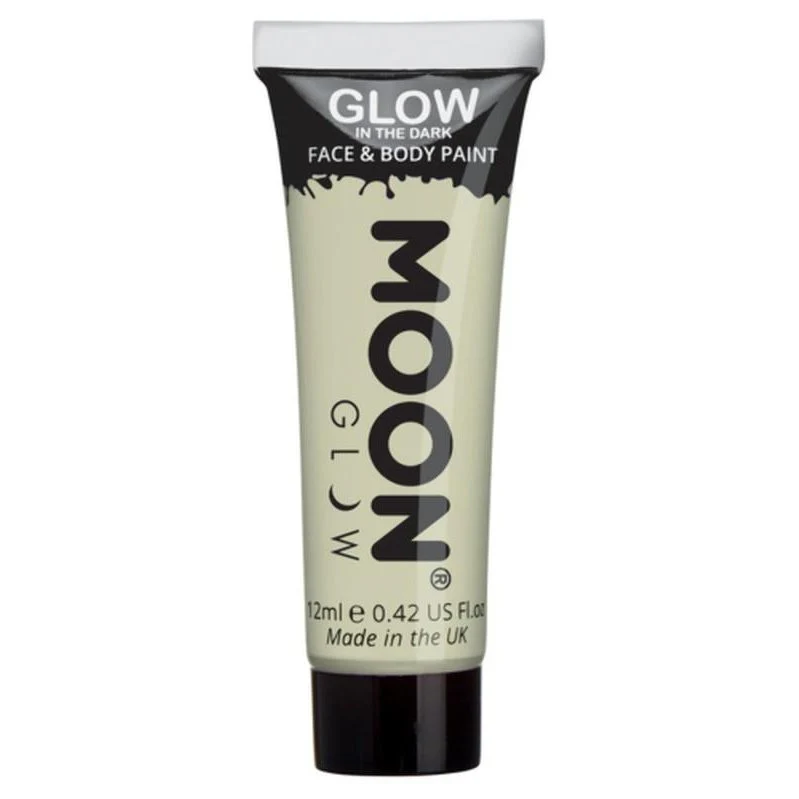 Moon Glow Glow In The Dark Face Paint, Clear - Image 3