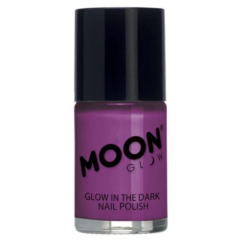 Moon Glow Glow In The Dark Nail Polish, Purple