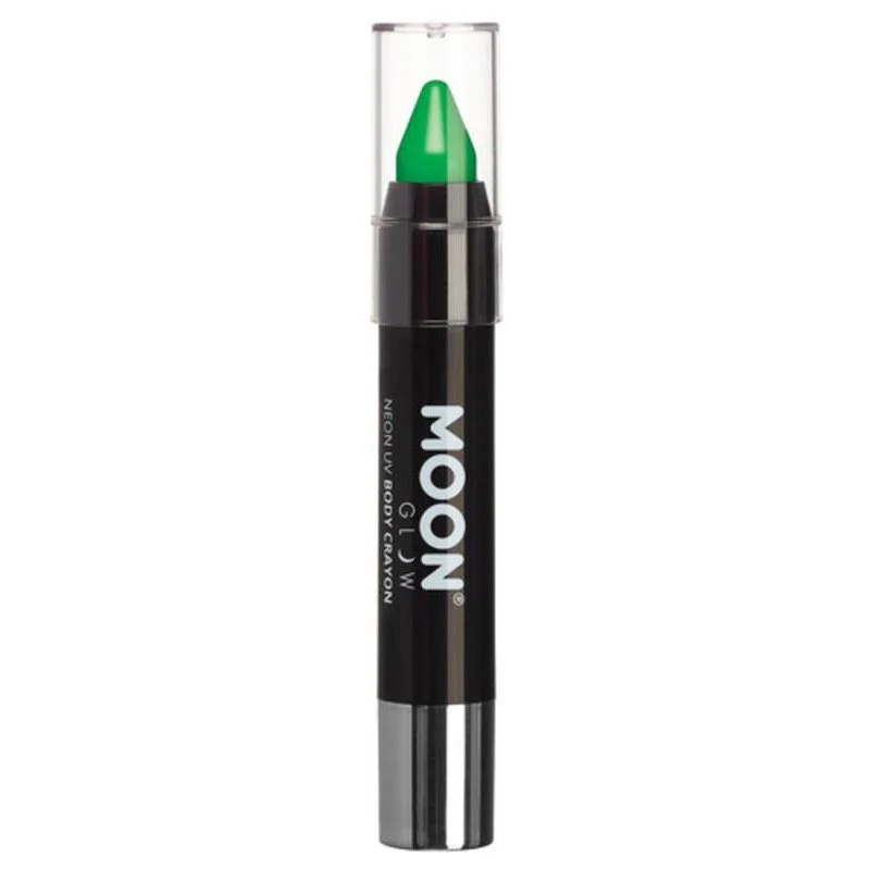 Moon Glow Intense Neon Uv Body Crayons, Green - Image 3