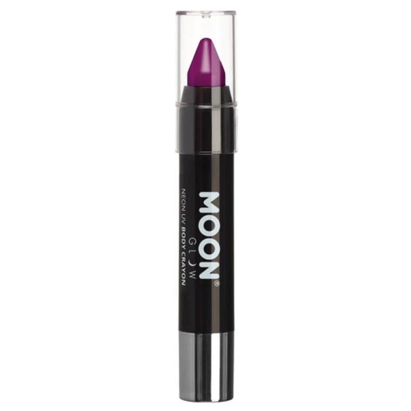 Moon Glow Intense Neon Uv Body Crayons, Purple - Image 3