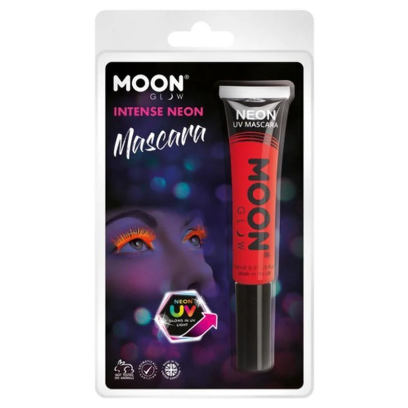 Moon Glow Intense Neon Uv Mascara, Red - Image 2
