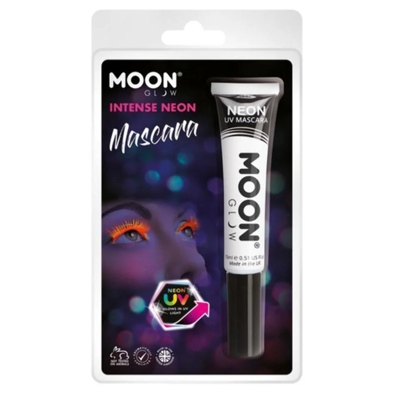 Moon Glow Intense Neon Uv Mascara, White