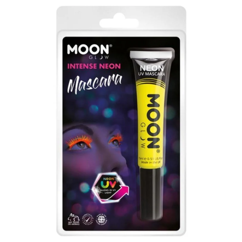 Moon Glow Intense Neon Uv Mascara, Yellow - Image 2