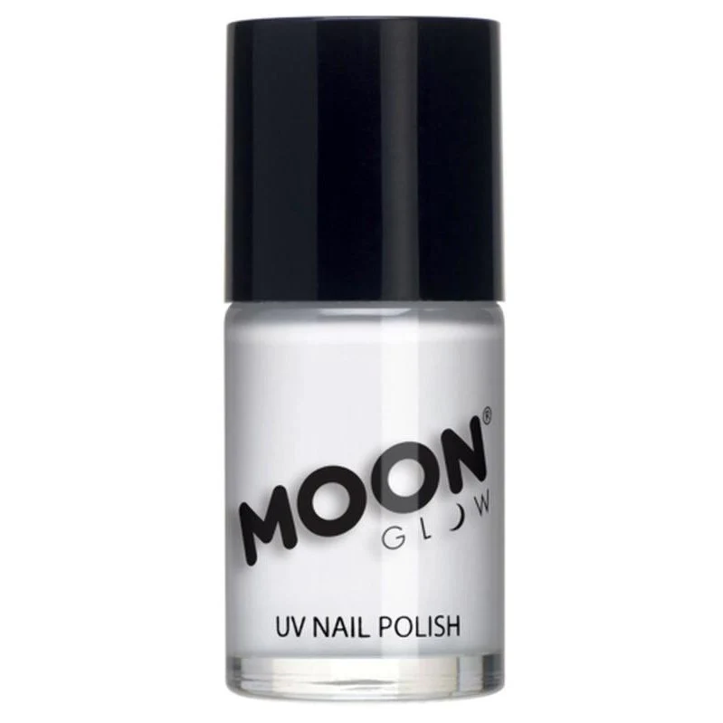 Moon Glow Intense Neon Uv Nail Polish, White - Image 2