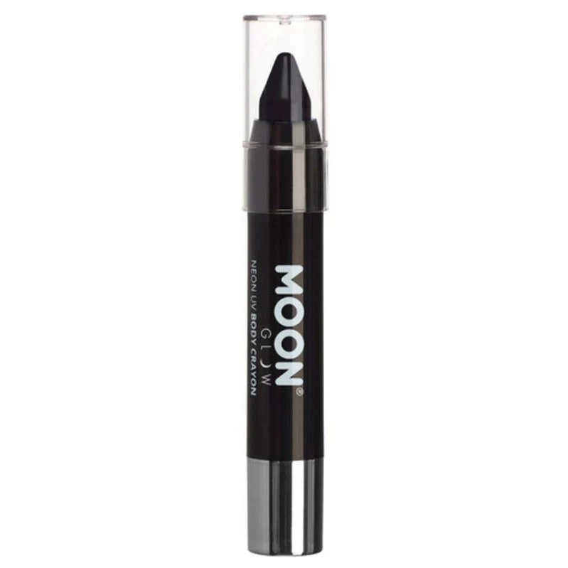 Moon Glow Pastel Neon Uv Body Crayons, Black - Image 3
