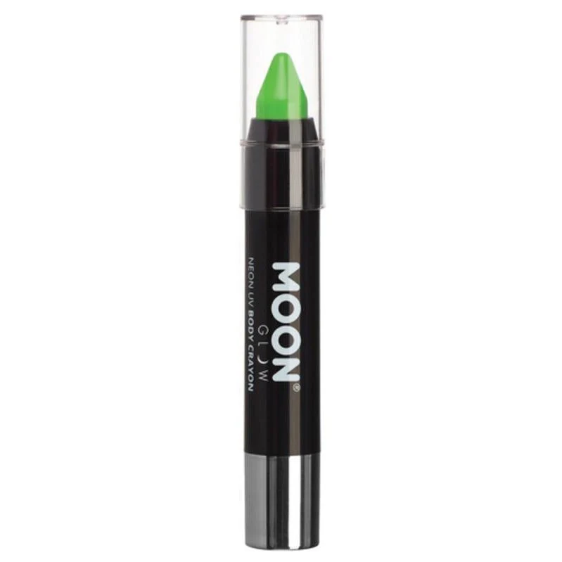 Moon Glow Pastel Neon Uv Body Crayons, Pastel Green - Image 3