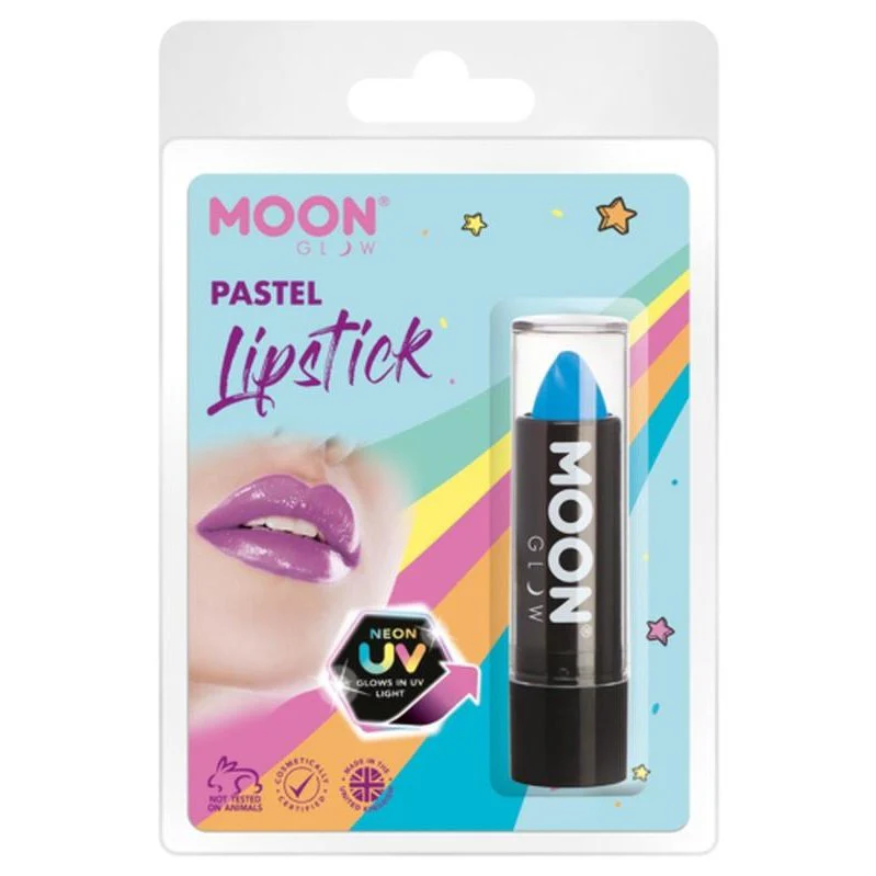 Moon Glow Pastel Neon Uv Lipstick, Pastel Blue - Image 2