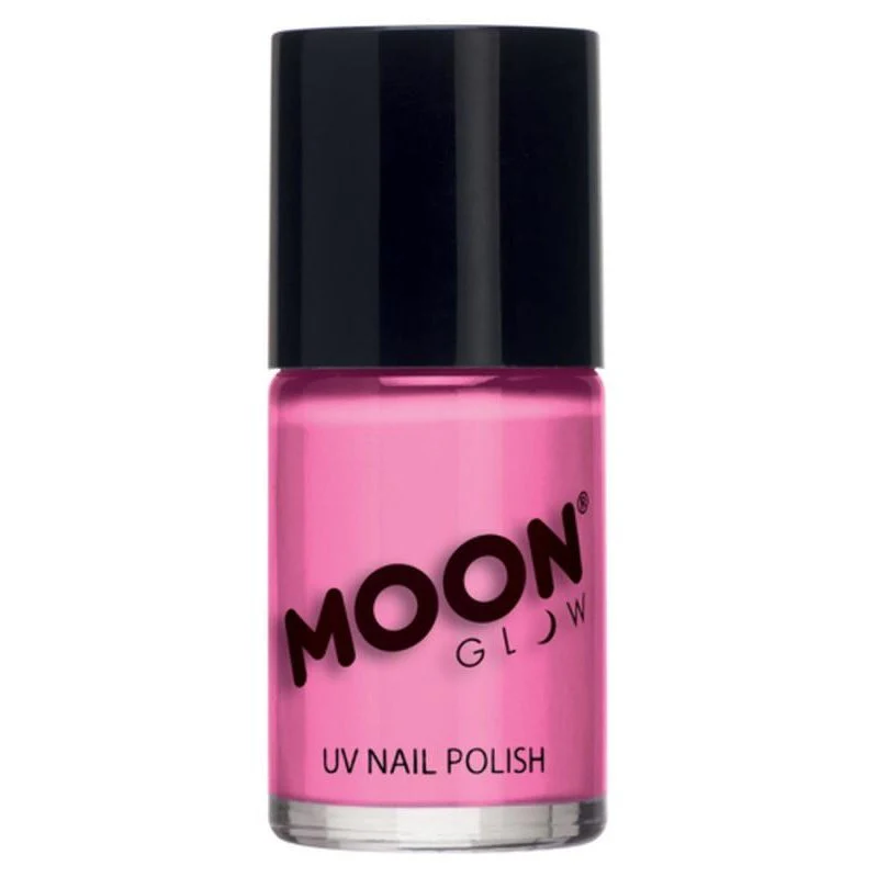 Moon Glow Pastel Neon Uv Nail Polish, Pastel Pink