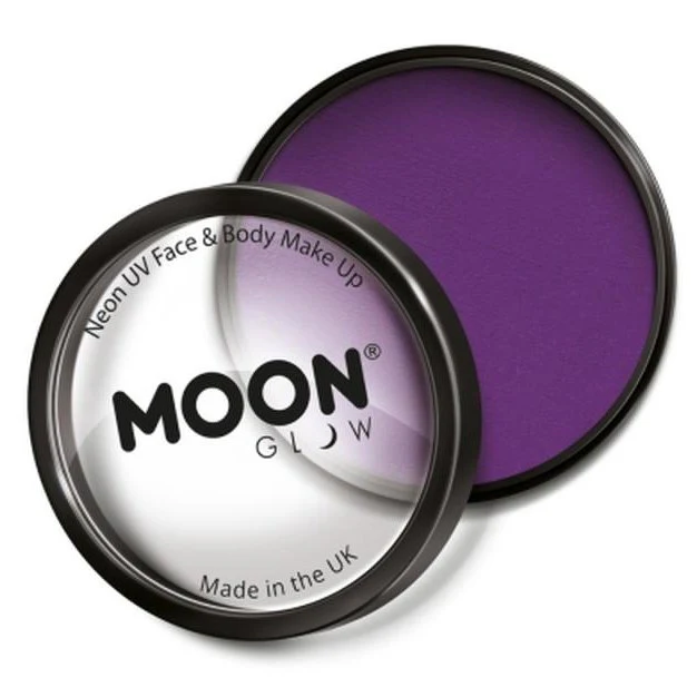 Moon Glow Pro Intense Neon Uv Cake Pot, Purple - Image 2