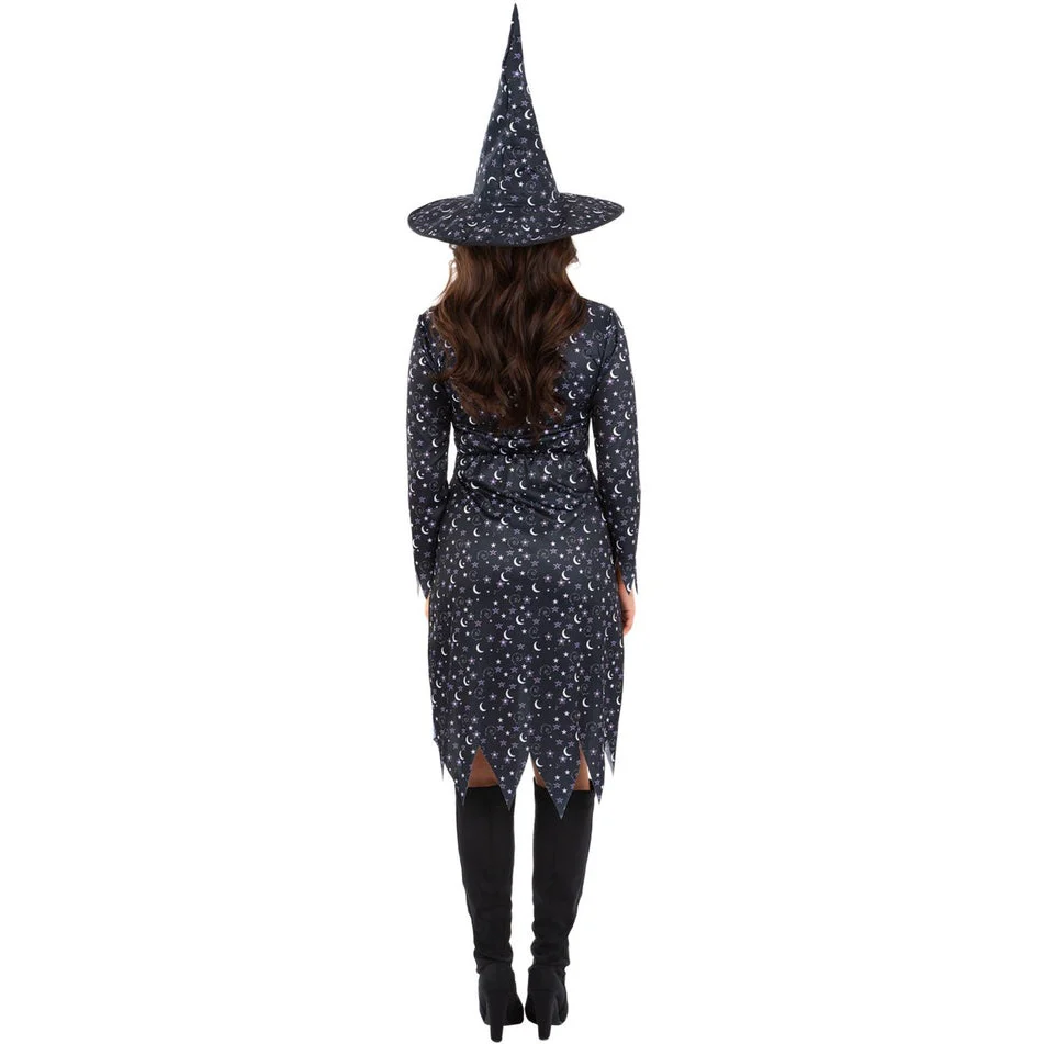 Moon and Stars Witch Costume - Image 4