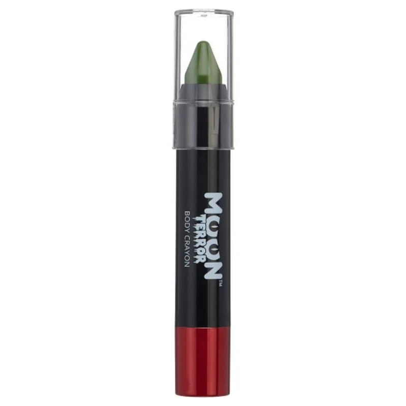 Moon Terror Halloween Body Crayons, Green - Image 2