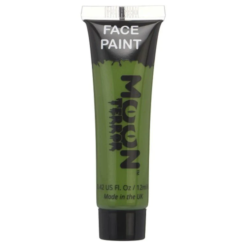 Moon Terror Halloween Face & Body Paint, Green