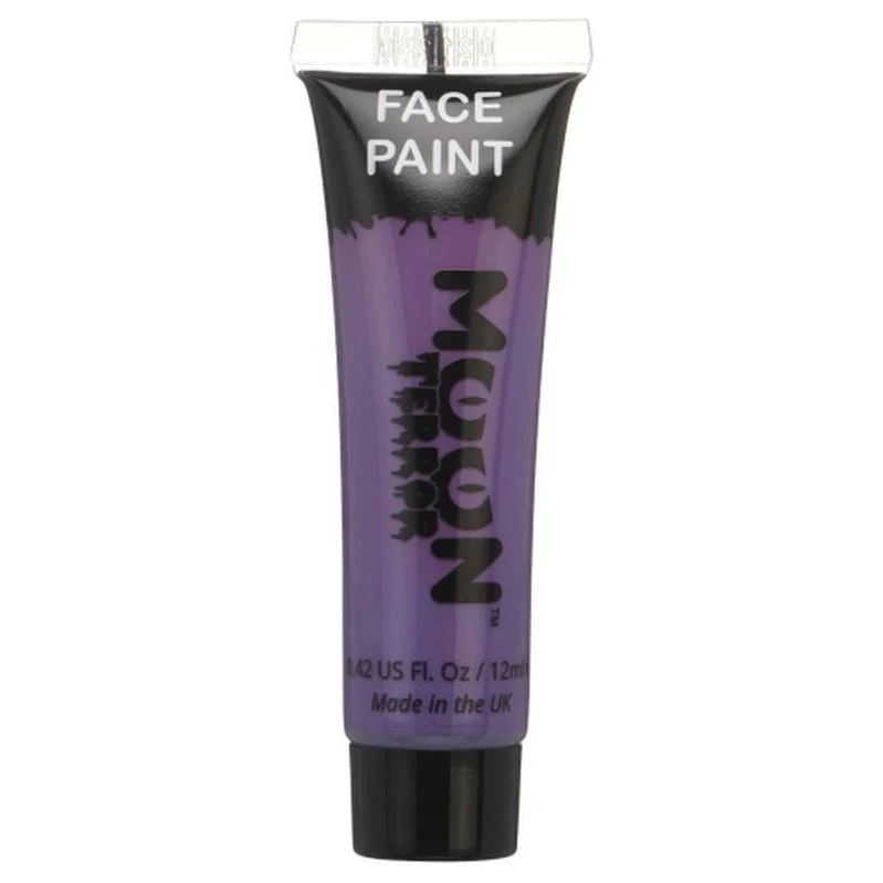 Moon Terror Halloween Face & Body Paint, Purple