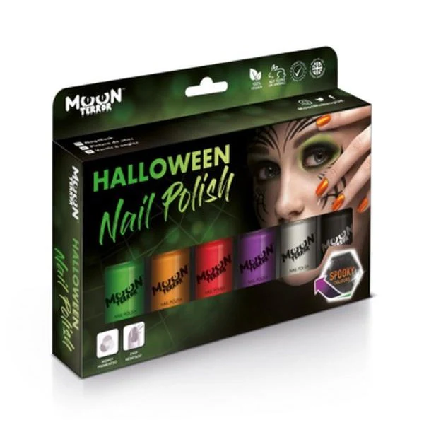 Moon Terror Halloween Nail Polish, Assorted
