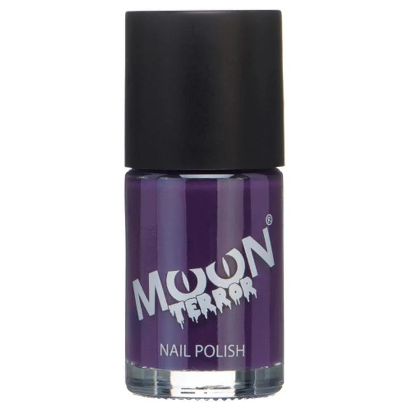 Moon Terror Halloween Nail Polish, Purple - Image 2