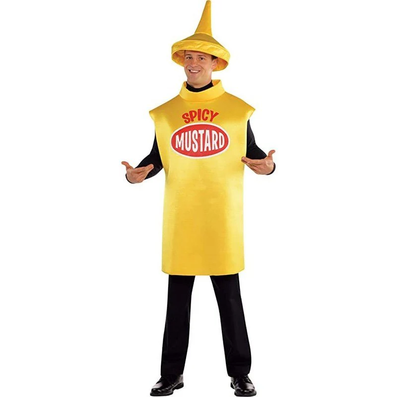 Mustard Bottle Standard Size Costume