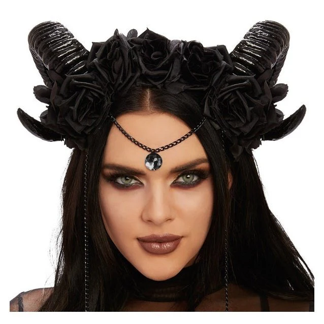 Mystical Ram's Horn Headpiece - Image 2
