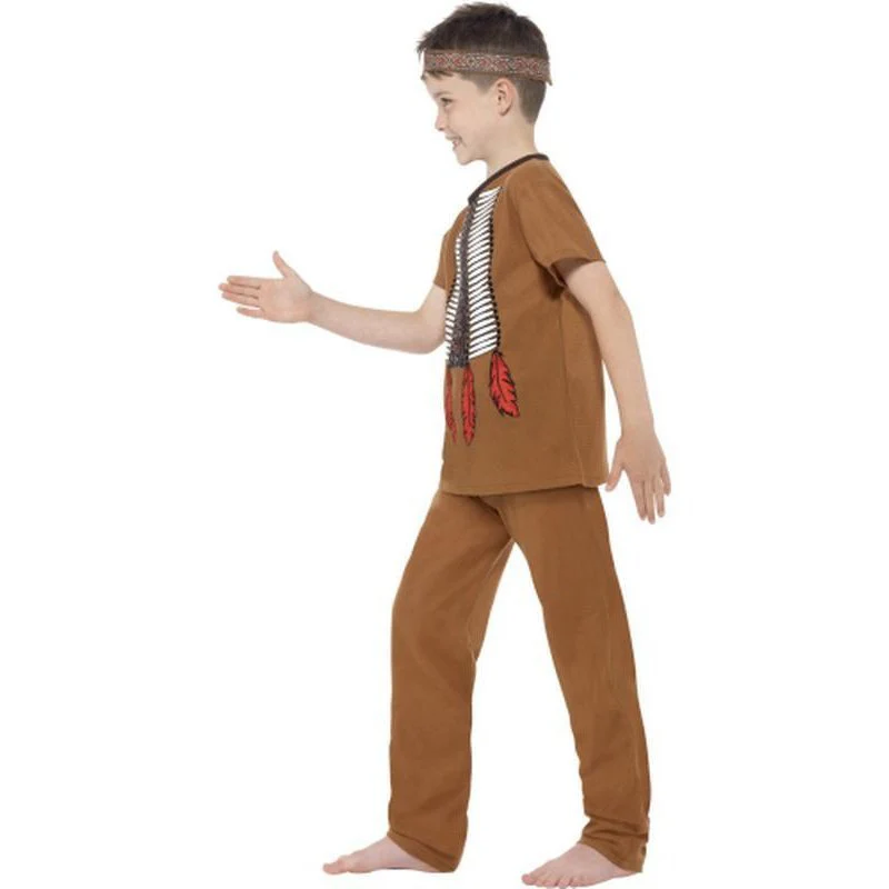 Native American Inspired Warrior Costume - Image 2