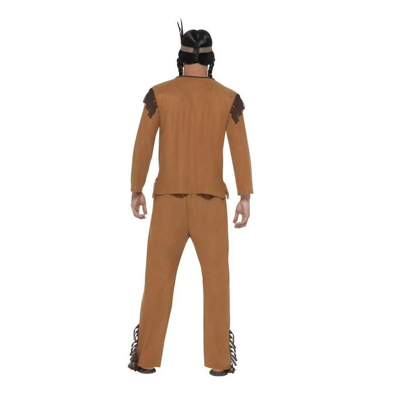 Native Western Warrior Costume - Image 3