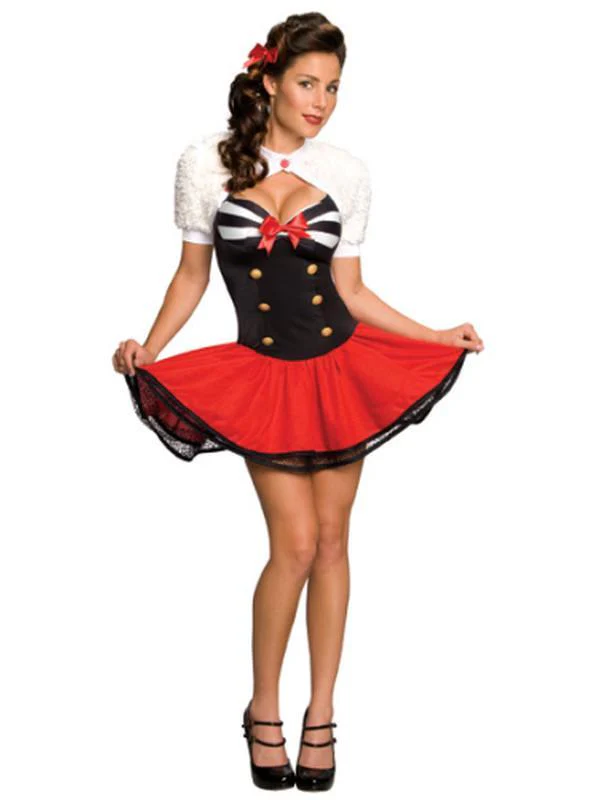 Navel Pin Up Secret Wishes Costume Size S