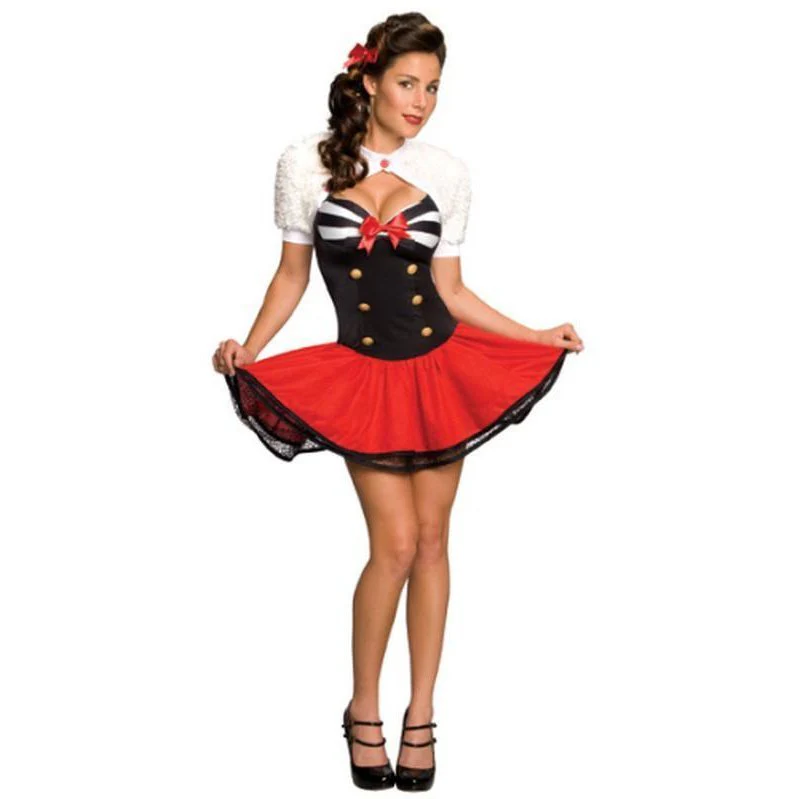 Navel Pin Up Secret Wishes Costume Size Xs
