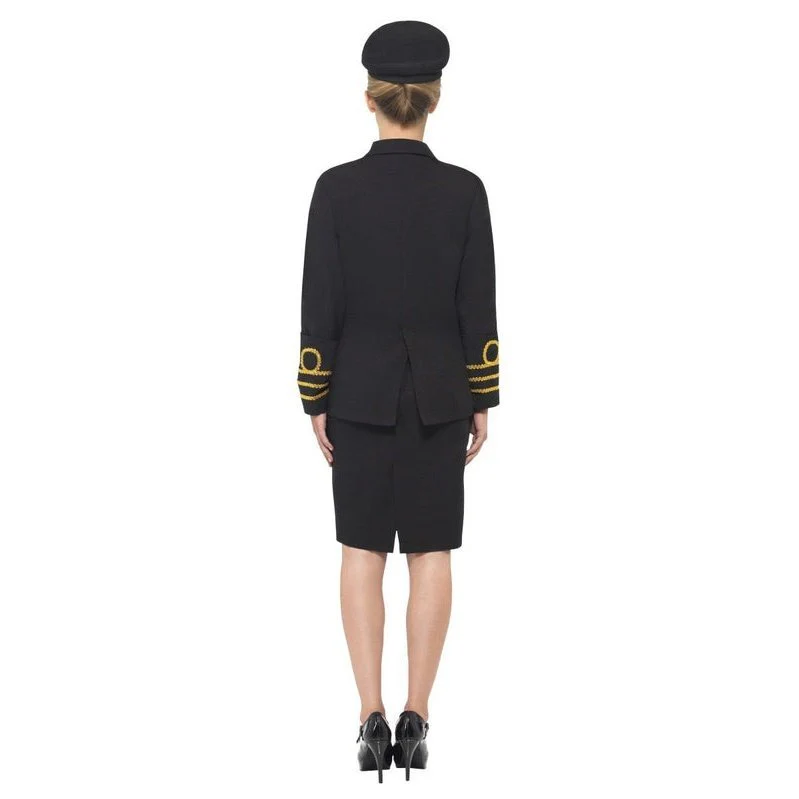 Navy Officer Costume - Female - Image 3
