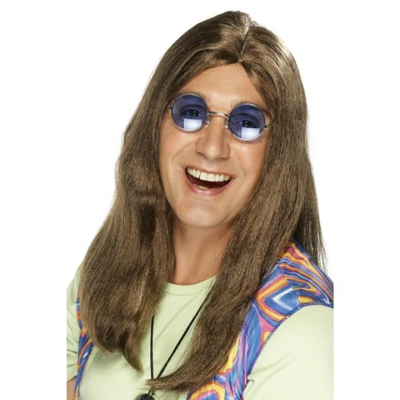 Neil Hippy Wig - Brown